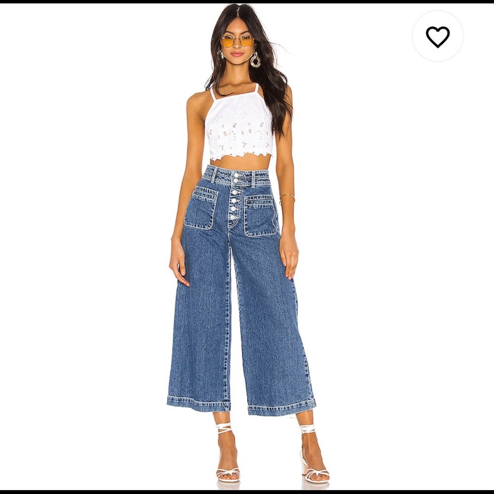 Free People June High Neck Bralette in White - Picture 4 of 7